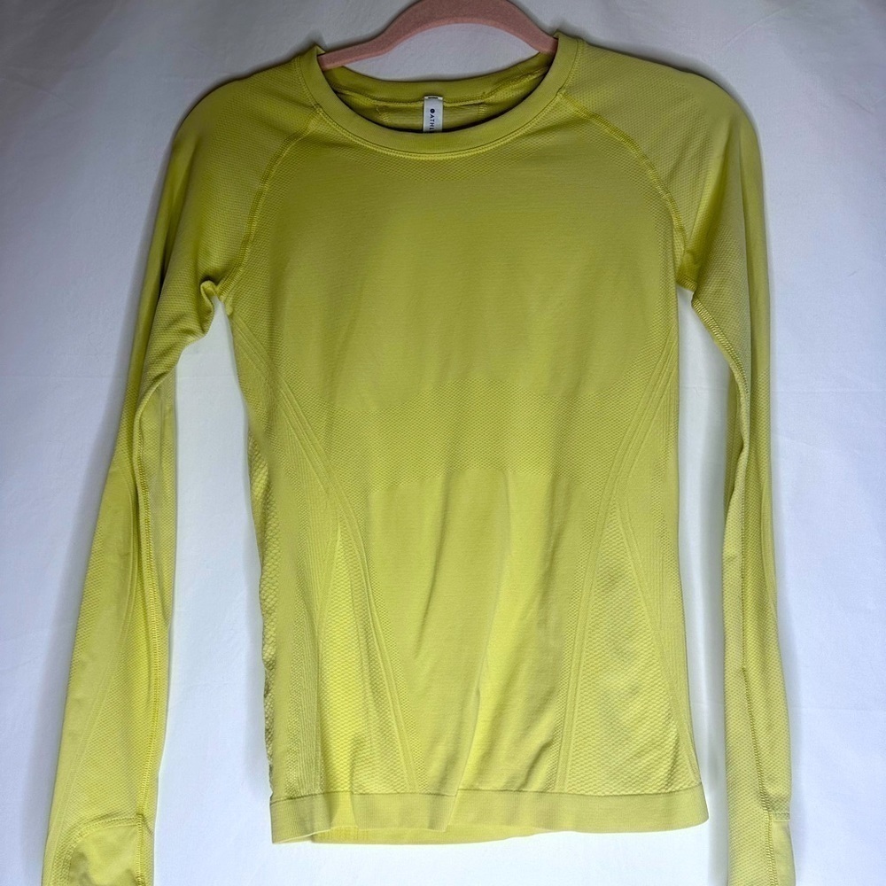 Athleta Long Sleeve Workout Top